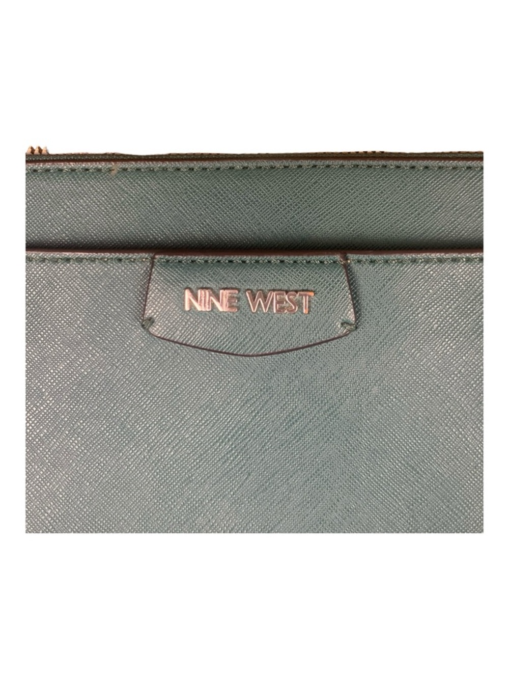 Nine West Teal‎ Crossbody Bag with Tassel - Picture 2 of 10
